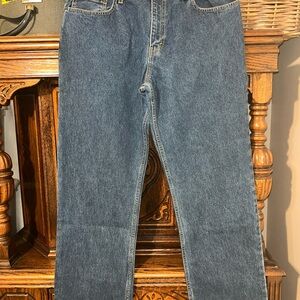 Eddie Bauer relaxed-fit Denim Jeans in Blue Wash 34x34 new!